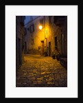Night scene from the streets of Montefillairi chianti Tuscany by Anonymous