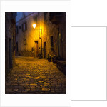 Night scene from the streets of Montefillairi chianti Tuscany by Anonymous