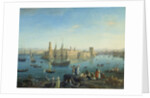 Entrance of the harbour of Marseille in 1754 by Joseph Vernet
