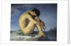 Nude Youth Sitting by the Sea by Hippolyte Flandrin