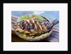 Grilled nila fish, served with banana leave by Anonymous