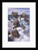Spectacular and poetic view of rock formation called Gigi Hiu (Shark's Teeth), Lampung by Anonymous
