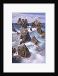 Spectacular and poetic view of rock formation called Gigi Hiu (Shark's Teeth), Lampung by Anonymous