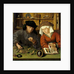 The Moneylender and His Wife by Quentin Massys