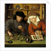 The Moneylender and His Wife by Quentin Massys