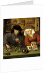 The Moneylender and His Wife by Quentin Massys
