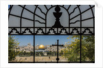 View of the Old Town with the Dome of the Rock from the Catholic Franciscan church of Dominus Flevit by Anonymous