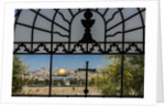 View of the Old Town with the Dome of the Rock from the Catholic Franciscan church of Dominus Flevit by Anonymous
