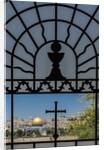 View of the Old Town with the Dome of the Rock from the Catholic Franciscan church of Dominus Flevit by Anonymous