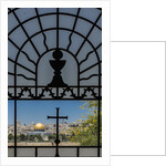 View of the Old Town with the Dome of the Rock from the Catholic Franciscan church of Dominus Flevit by Anonymous