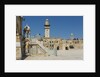 Old City, Temple Mount, the Summer Pulpit and a minaret by Anonymous