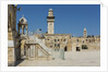 Old City, Temple Mount, the Summer Pulpit and a minaret by Anonymous