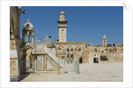 Old City, Temple Mount, the Summer Pulpit and a minaret by Anonymous