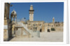 Old City, Temple Mount, the Summer Pulpit and a minaret by Anonymous