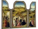 Adoration of the Magi or the Epiphany - by Hieronymus Bosch