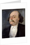 Portrait of Gustave Flaubert by Eugene Giraud