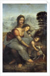 The Virgin, Child Jesus and St. Anne - by Leonard de Vinci