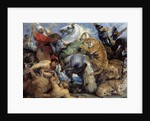 The Tiger Hunt by Peter Paul Rubens