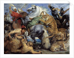 The Tiger Hunt by Peter Paul Rubens