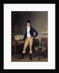 Portrait of Francois Adrien Boieldieu by Louis Leopold Boilly