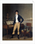 Portrait of Francois Adrien Boieldieu by Louis Leopold Boilly