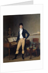 Portrait of Francois Adrien Boieldieu by Louis Leopold Boilly