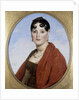 Portrait of Madame Aymon called La Belle Zelie by Jean Auguste Dominique Ingres