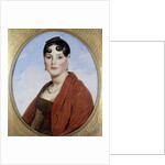 Portrait of Madame Aymon called La Belle Zelie by Jean Auguste Dominique Ingres
