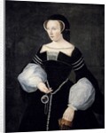 Portrait of Diane de Poitiers in mourning dress by Anonymous