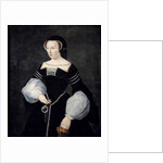 Portrait of Diane de Poitiers in mourning dress by Anonymous