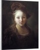 Portrait of a young girl by Alexis Grimou