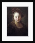 Portrait of a young girl by Alexis Grimou