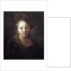 Portrait of a young girl by Alexis Grimou
