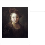 Portrait of a young girl by Alexis Grimou
