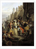 Entrance of Mademoiselle de Montpensier in Orleans by Alfred Johannot