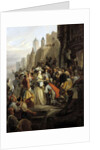 Entrance of Mademoiselle de Montpensier in Orleans by Alfred Johannot