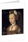 Portrait of the Duchess Mary of Burgundy by Anonymous