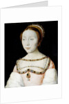 Portrait of Francoise de Longwy by Corneille de Lyon