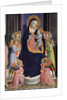 Saint Dominic altarpiece, detail of Virgin and Child enthroned with Angels by Fra Angelico