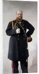 Portrait of Alexander III by Valentin Serov