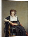 Portrait of the Marquise d'Orvilliers by Jacques Louis David