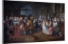Marriage of Louis of France to Princess Marie Adelaide of Savoy by Antoine Dieu