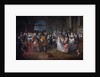 Marriage of Louis of France to Princess Marie Adelaide of Savoy by Antoine Dieu