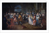 Marriage of Louis of France to Princess Marie Adelaide of Savoy by Antoine Dieu