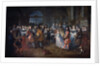 Marriage of Louis of France to Princess Marie Adelaide of Savoy by Antoine Dieu