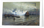 Cardiff Docks by Lionel Walden