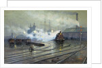 Cardiff Docks by Lionel Walden