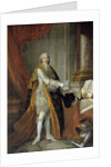 Full-length portrait of Louis Stanislas Xavier de France by Francois Hubert Drouais