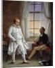 Portrait of Napoleon I Dictating his Memoirs to General Gourgaud by Charles Auguste Steuben