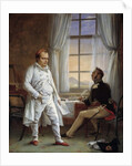 Portrait of Napoleon I Dictating his Memoirs to General Gourgaud by Charles Auguste Steuben